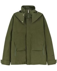 Laminar - Removable-Hood Padded Jacket - Lyst