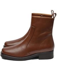 Studio Nicholson - Bottines À Bout Carré - Lyst