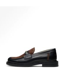 Filling Pieces - Panelled Buckled Loafers - Lyst