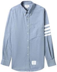 Thom Browne - 4bar ソリッド Rwbストライプシャツ - Lyst