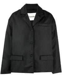 Nanushka - Padded Single-Breasted Blazer - Lyst