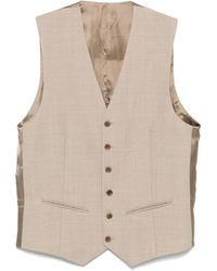 Fursac - Chaleco Con Efecto Melange - Lyst