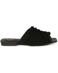 Ash - Brigitte Fringe Knotted Sandals - Lyst