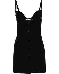 Nensi Dojaka - Button-Up Mini Dress - Lyst