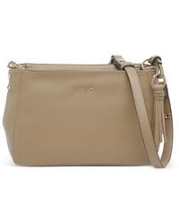 Liu Jo - Logo-Plaque Tassel Shoulder Bag - Lyst