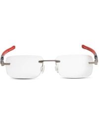 Tag Heuer - Bolide Rimless Rectangle-Frame Glasses - Lyst