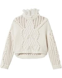 Twinset - Open-Knit Jumper - Lyst