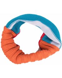 Colville - Colour-block Striped Snood Scarf - Lyst