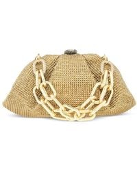 Judith Leiber - Gemma Crystal-Embellished Chunky-Chain Tote Bag - Lyst