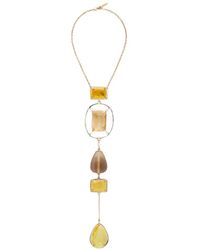 Givenchy - Drop Necklace - Lyst