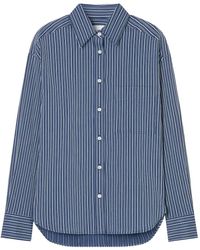 Closed - Striped Button-Up Shirt - Lyst