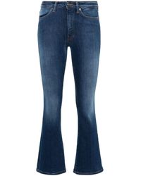 Dondup - Logo-palque Flared Jeans - Lyst