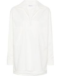 Max Mara - Long-sleeves Cotton Shirt - Lyst