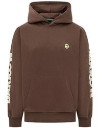 Barrow - Logo-Print Cotton Hoodie - Lyst