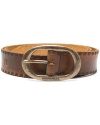 DSquared² - Gürtel Mit Vintage-Schnalle - Lyst