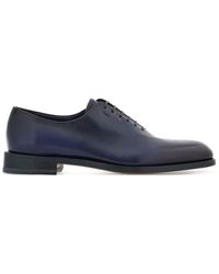 Ferragamo - Gradient Leather Oxford Shoes - Lyst