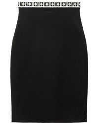 Versace - Viscose-Blend Jacquard Midi Skirt - Lyst