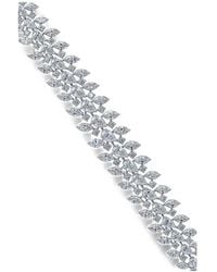 ARZANO - Triple-Row Diamond Bracelet - Lyst
