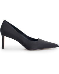 12 STOREEZ - Pointed-toe Satin 70mm Pumps - Lyst