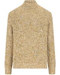 Tagliatore - High-Neck Mouliné Turtleneck - Lyst