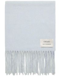 Loulou de Saison - Écharpe Santo À Franges - Lyst