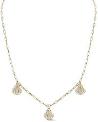 Mateo - 14K 3 Petite Venus Diamond Necklace - Lyst