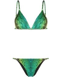 Noire Swimwear - Snake Tanning Bikini - Lyst