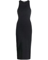 Rag & Bone - Robe Mi-Longue Nervurée À Design Sans Manches - Lyst