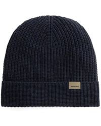 Woolrich - Ribbed Beanie - Lyst