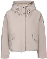 Moncler - Eucalyptus Hooded Flap-Pocket Jacket - Lyst