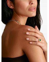 Thomas Sabo - Anillo Con Zirconia De Corte Octogonal - Lyst