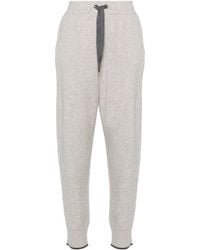 Brunello Cucinelli - Trainingsbroek Met Wijde Pijpen - Lyst