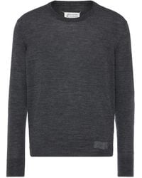 Maison Margiela - Wool-Blend Patch Sweater - Lyst