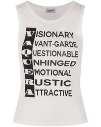 VAQUERA - Top Met Print - Lyst