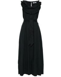 Vivetta - Midi-Jurk Met Ruches - Lyst