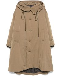 Y's Yohji Yamamoto - Mantel Mit Kapuze - Lyst