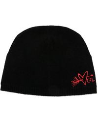 Charles Jeffrey - Embroidered Beanie Hat - Lyst