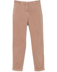 Peserico - Turn-Up Cuff Trousers - Lyst