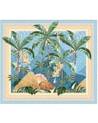 FARM Rio - Bead-Embellished Graphic-Print Sarong - Lyst