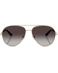 Jimmy Choo - Astor Pilot-Frame Sunglasses - Lyst