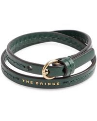 The Bridge - Buckle-Fastening Wrap Bracelet - Lyst
