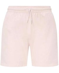 04651 Handelsgesellschaft MBH & Co. KG - Seersucker Drawstring Swim Shorts - Lyst