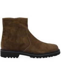 Common Projects - Suede Ankle Boots - Lyst