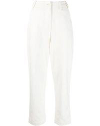 Margaret Howell - High-Waisted Tapered Trousers - Lyst
