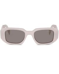 Prada - Symbole Geometric-Frame Sunglasses - Lyst