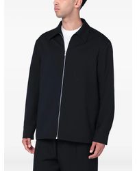 Jil Sander - Giacca-Camicia Con Zip - Lyst