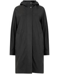 Moorer - Josie-P Hooded Concealed-Fastening Raincoat - Lyst