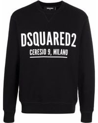 DSquared² - Sweatshirt Mit Logo-Print - Lyst