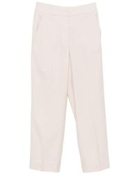 Peserico - Turn-Up Cuff Trousers - Lyst