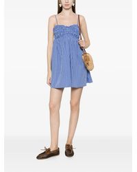 Faithfull the Brand Soleil Mini Dress in White | Lyst Faithfull the Brand Soleil Mini Dress in White | Lyst